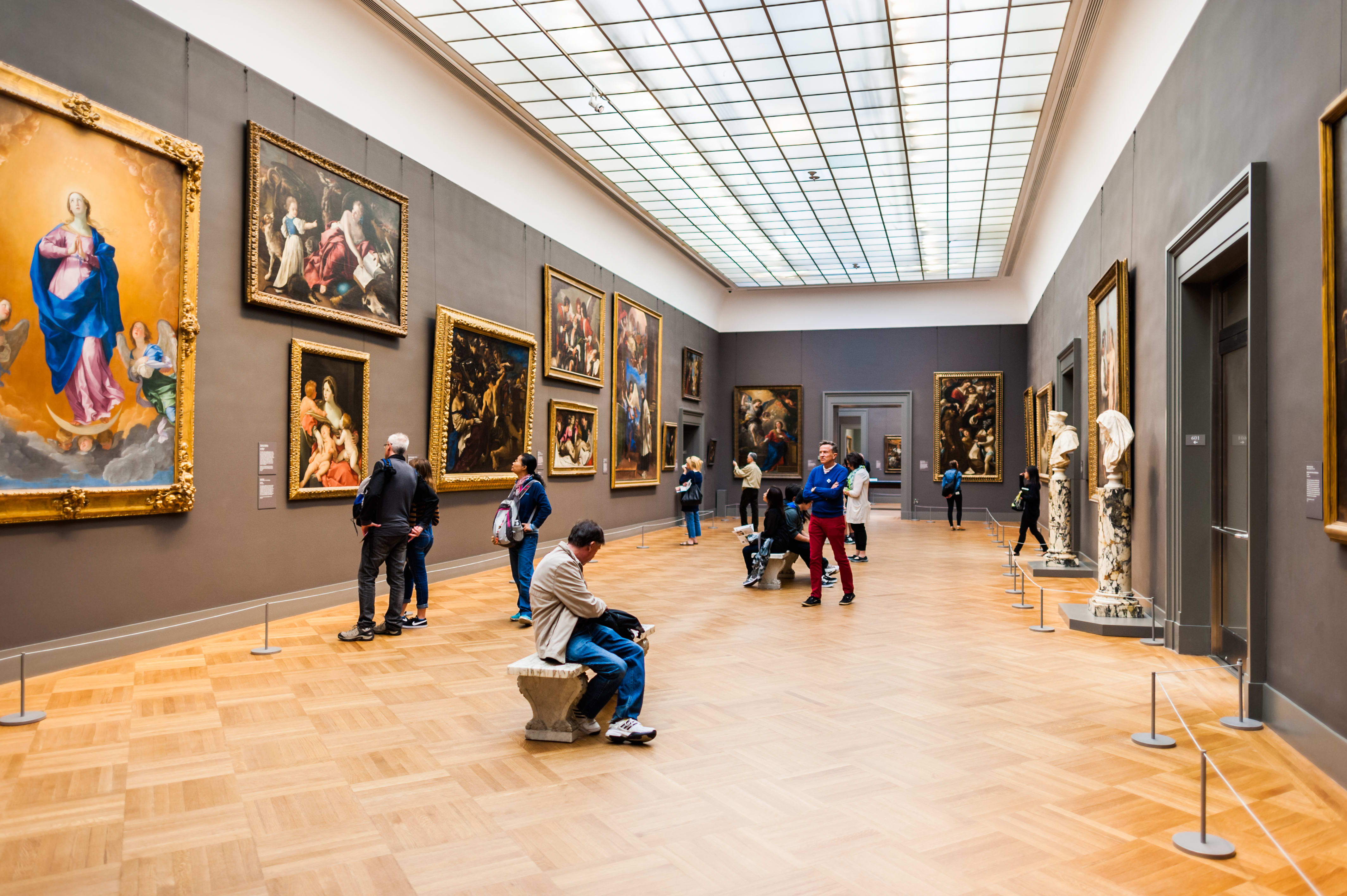 Image of Indoors, Museum, Person,