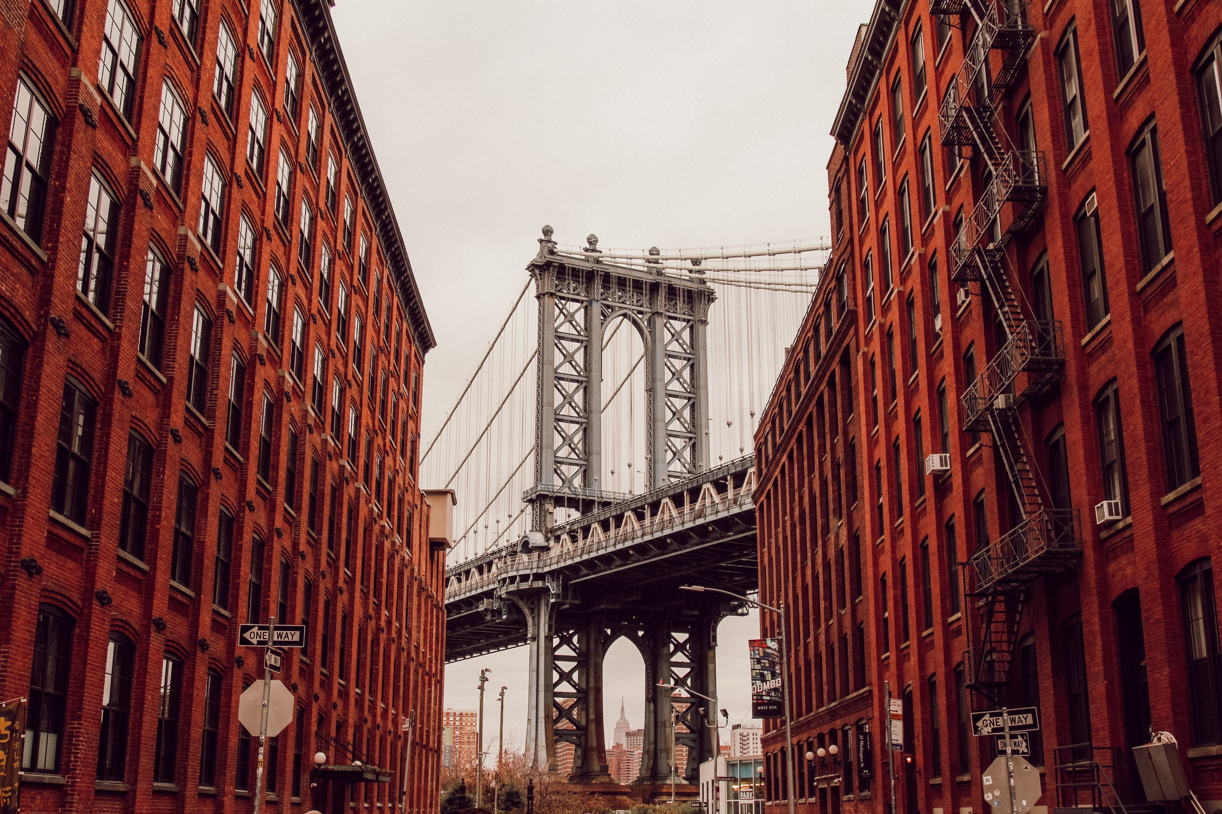 Image of City, Road, Street, Urban, Metropolis, Road Sign, 