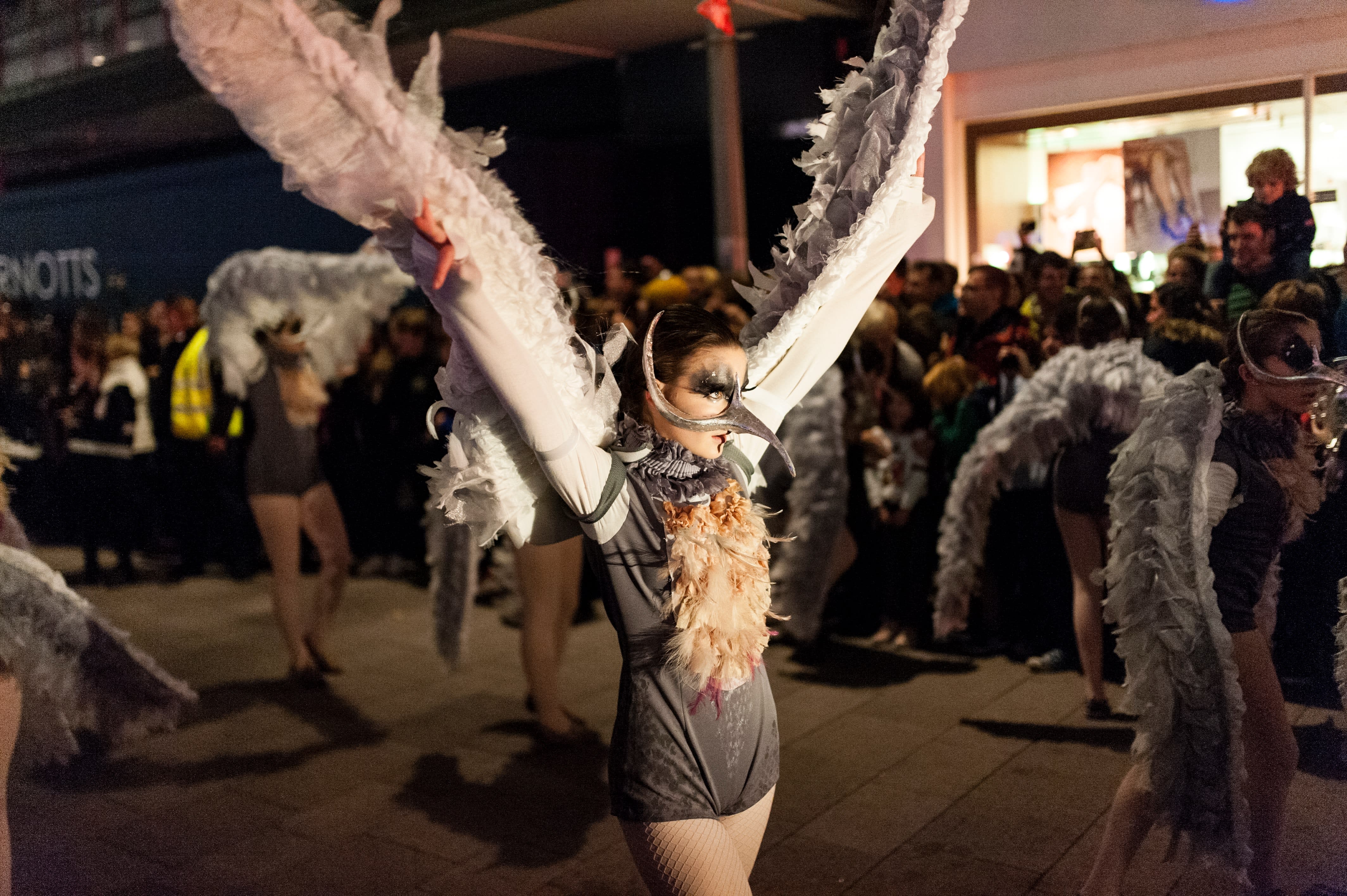 Image of Costume, Person, Adult, Female, Woman, Carnival, Bride, People, Urban, 