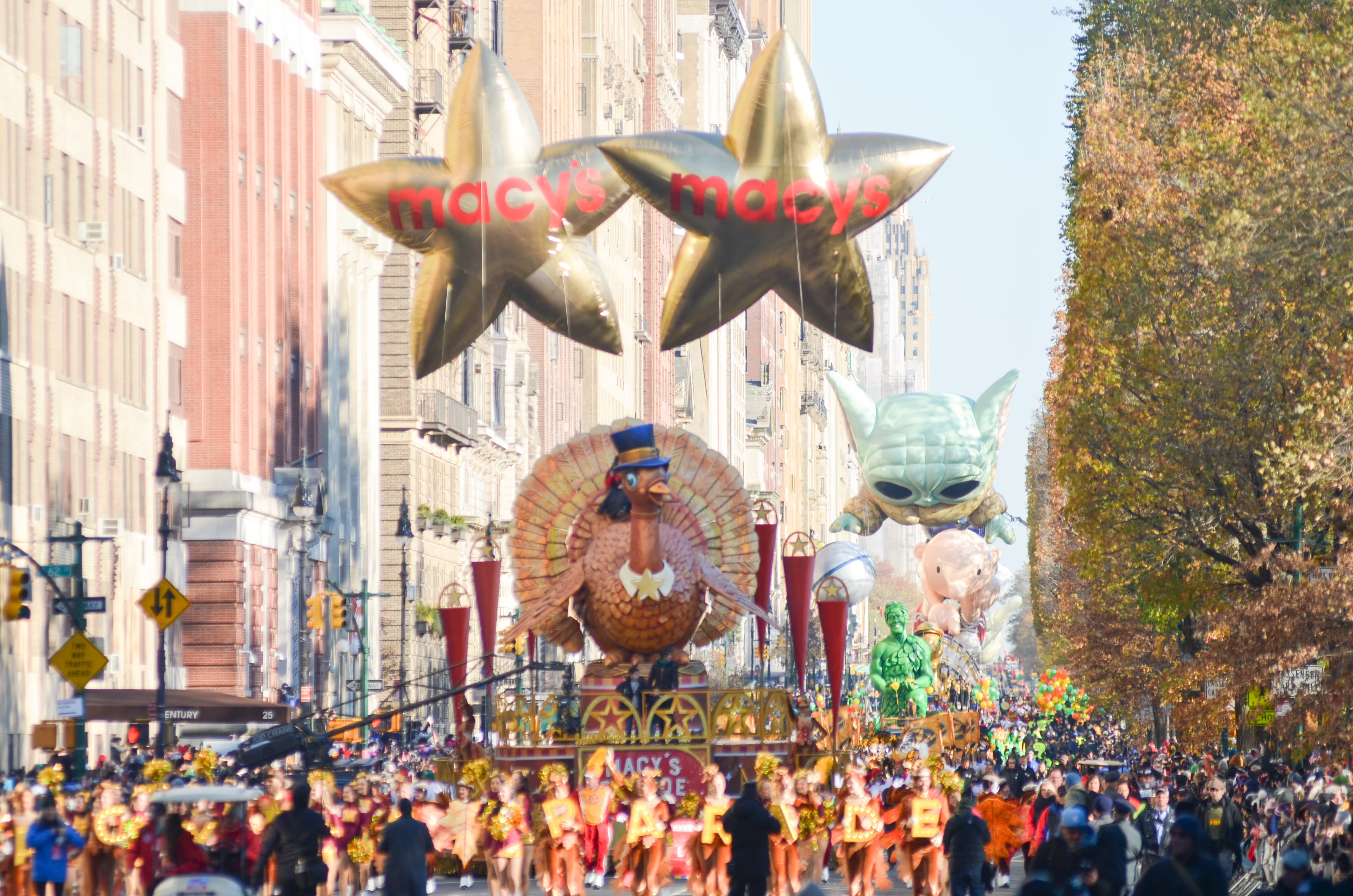 Image of Carnival, Traffic Light, Person,