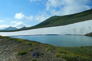 Image of Nature, Outdoors, Scenery, Ice, Mountain, Landscape, Glacier, Water, 