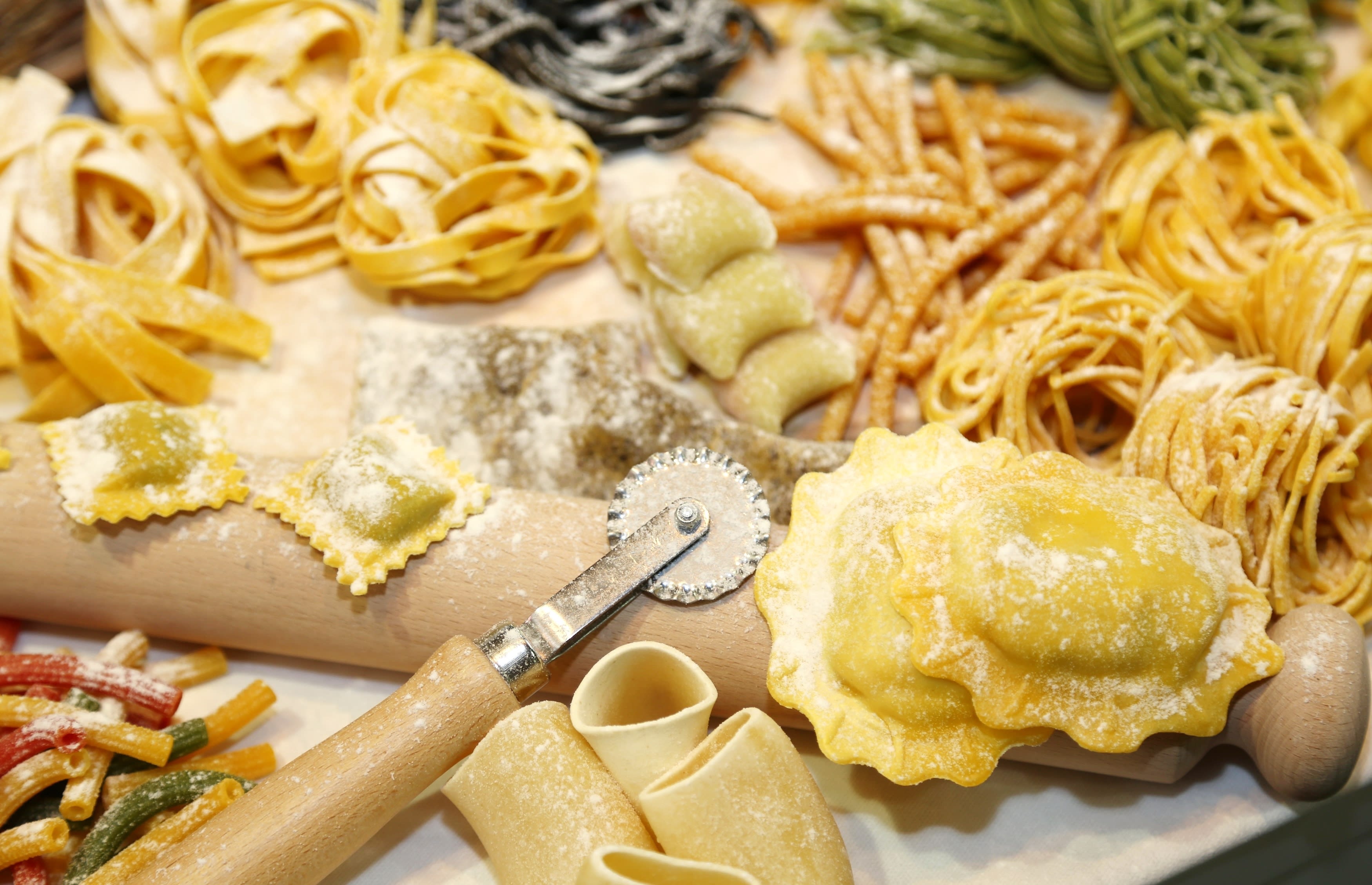 Image of Food, Pasta, Food Presentation, Ravioli, 