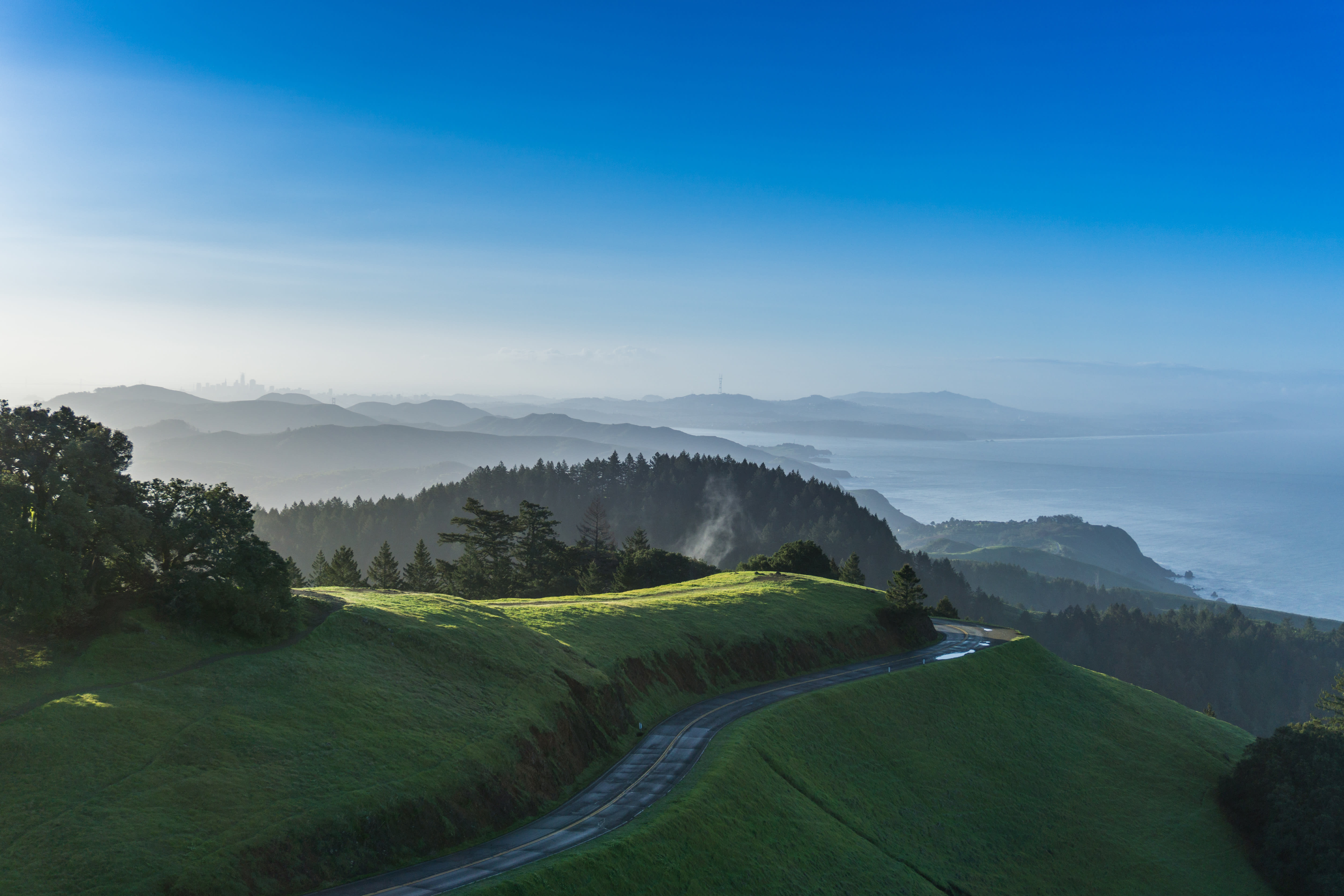 Image of Field, Nature, Outdoors, Scenery, Landscape, Grass, Grassland, Countryside, Hill, 