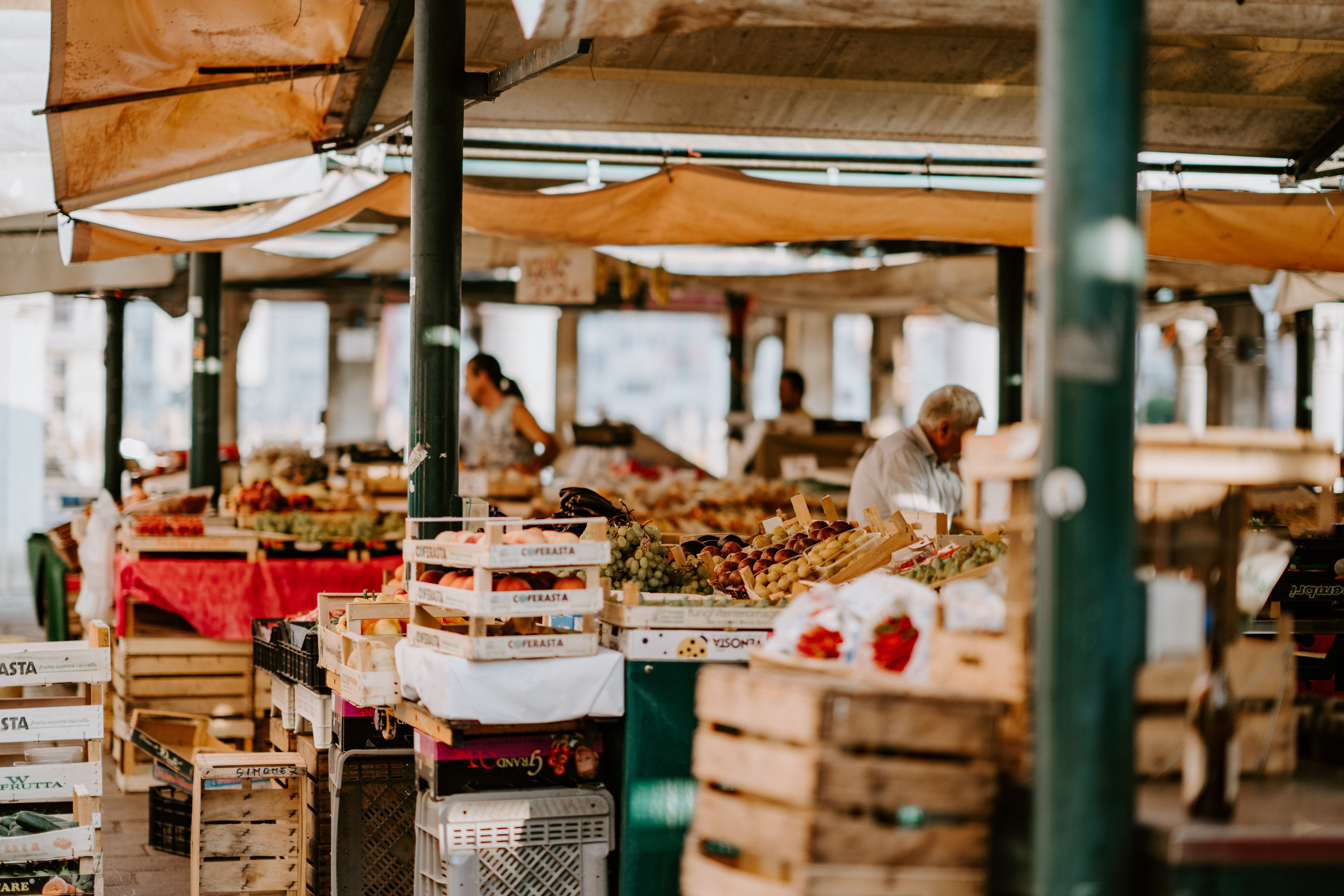 Image of Adult, Male, Man, Person, Market, 