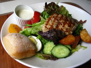 Image of Food, Lunch, Meal, Dish, Platter, Food Presentation, Dinner, Plate, Bread, 