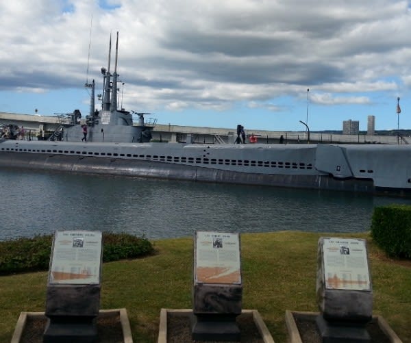 Image of Boat, Vehicle, Submarine, Person, 