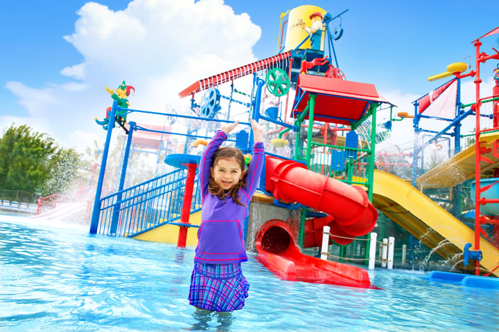 Image of Child, Female, Girl, Person, Amusement Park, Water, Water Park, 