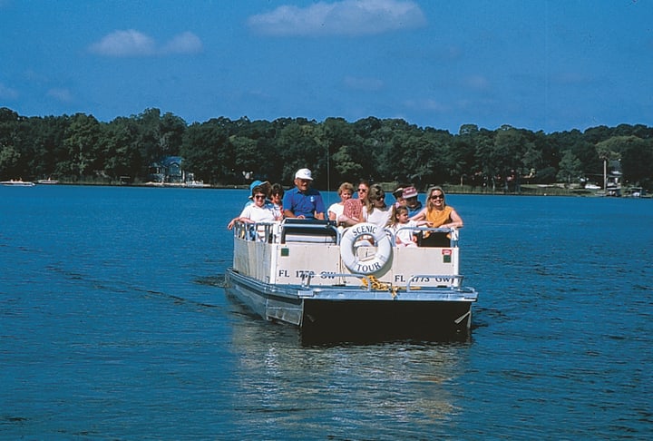 Image of Boat, Boating, Vehicle, Water, Water Sports, Person, Ferry, 