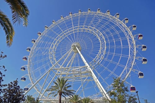 Image of Amusement Park, Ferris Wheel, Fun, 