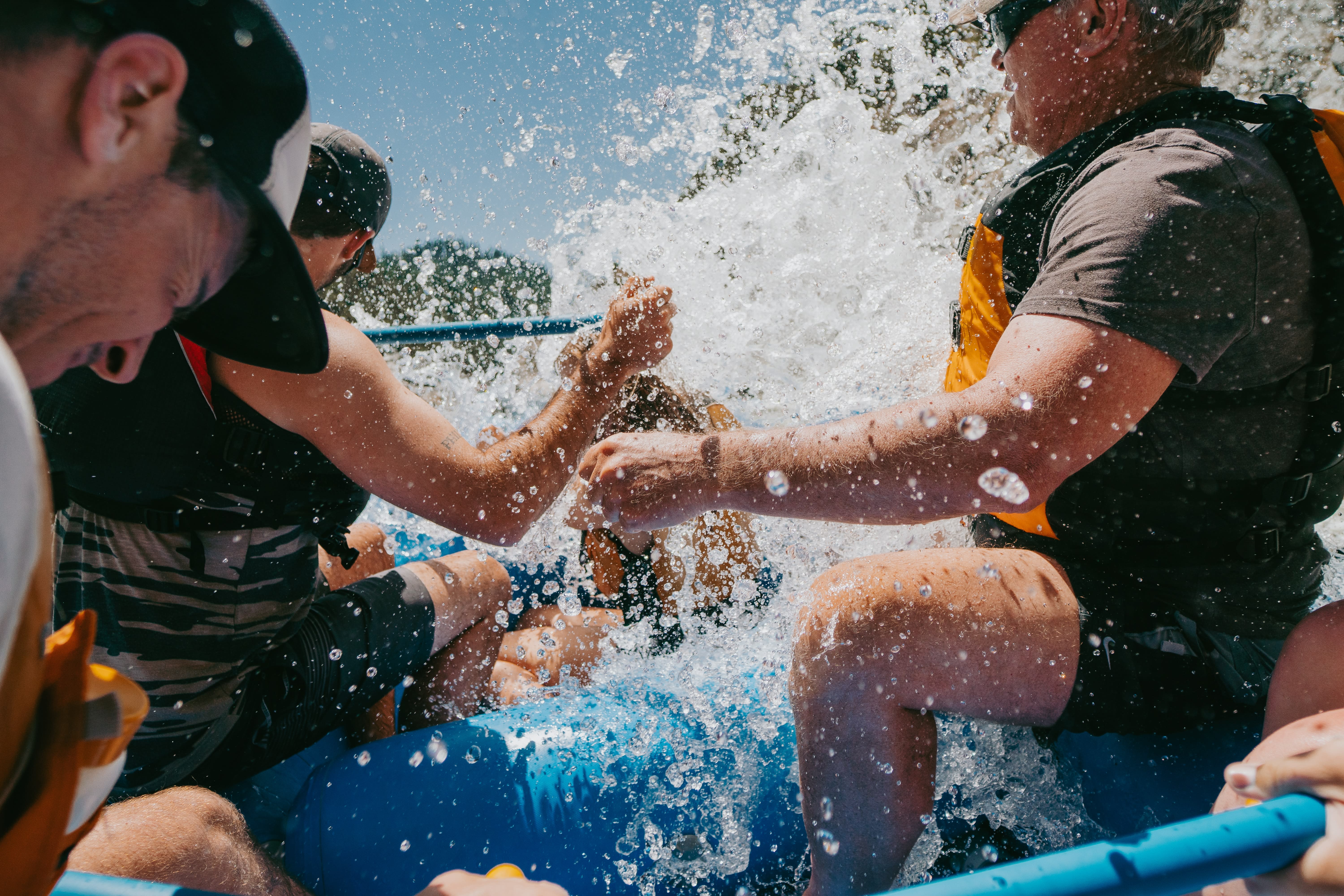 Image of Lifejacket, Vest, Adult, Male, Man, Person, Hat, Photography, Baby, Summer, Cap, Swimwear,
