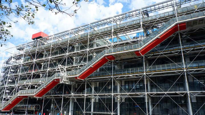 Image of Bridge, Landmark, The Centre Pompidou, 