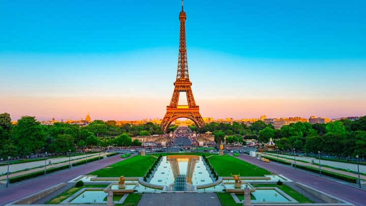 Image of Eiffel Tower, Landmark, Tower, 