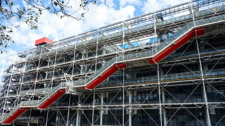 Image of Bridge, Landmark, The Centre Pompidou, 