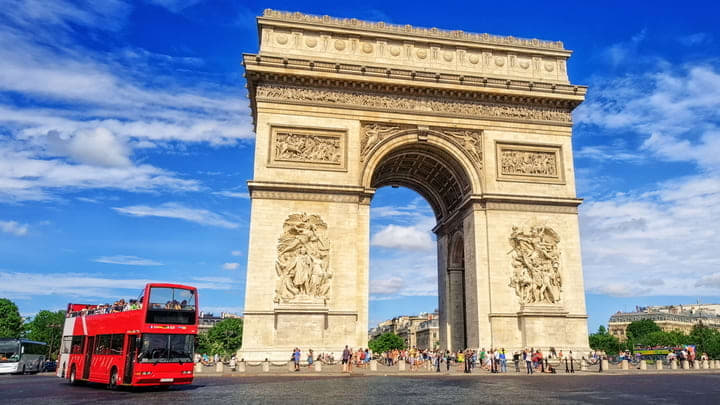 Image of Arc De Triomphe, Landmark, 
