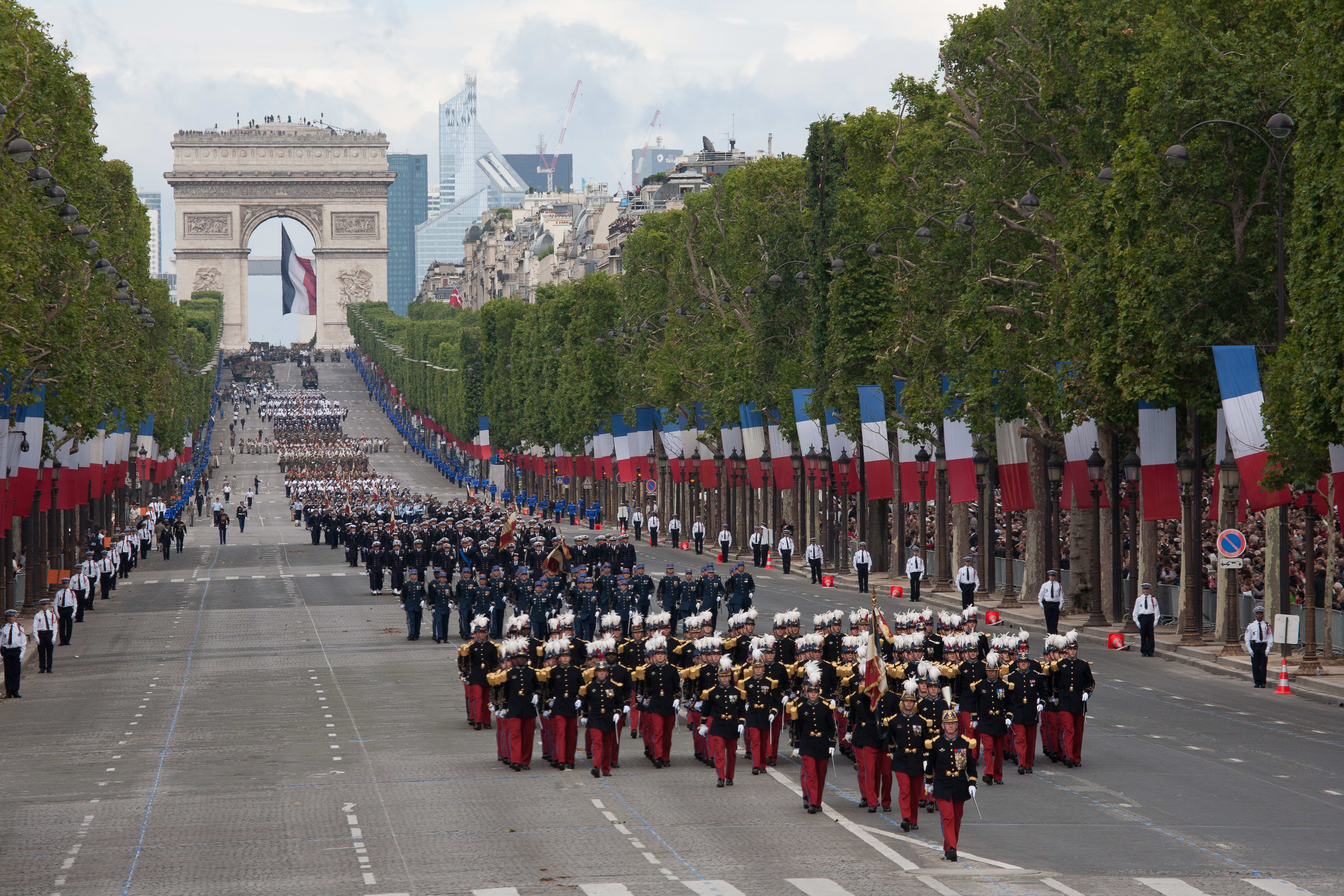 Image of People, Person, Marching, 