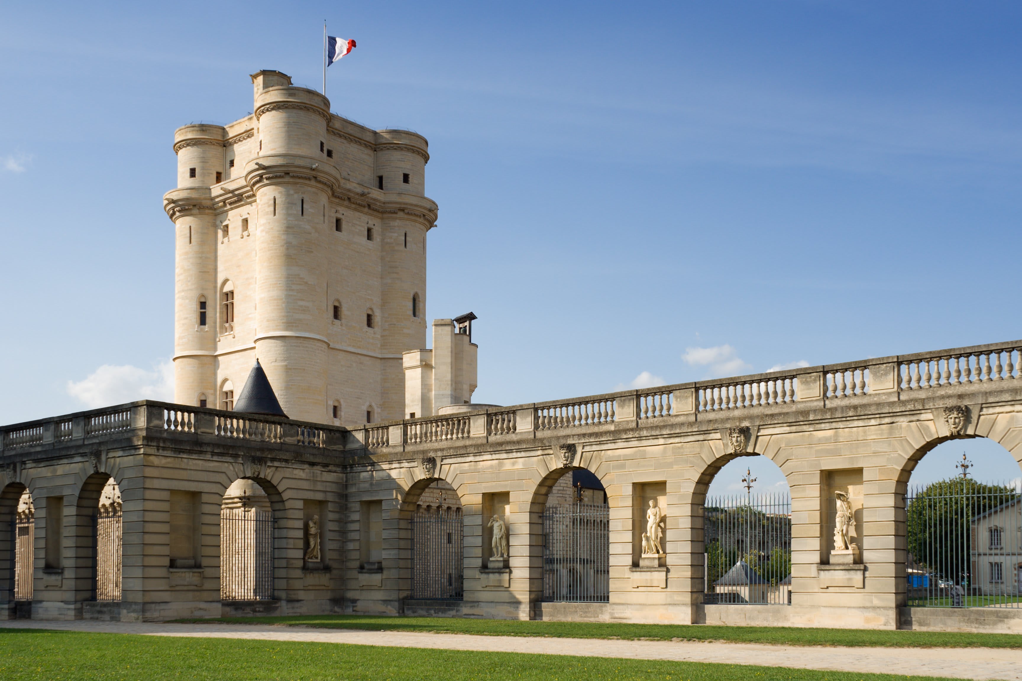 Image of Arch, Building, Castle, Fortress, Gothic Arch, Person, 