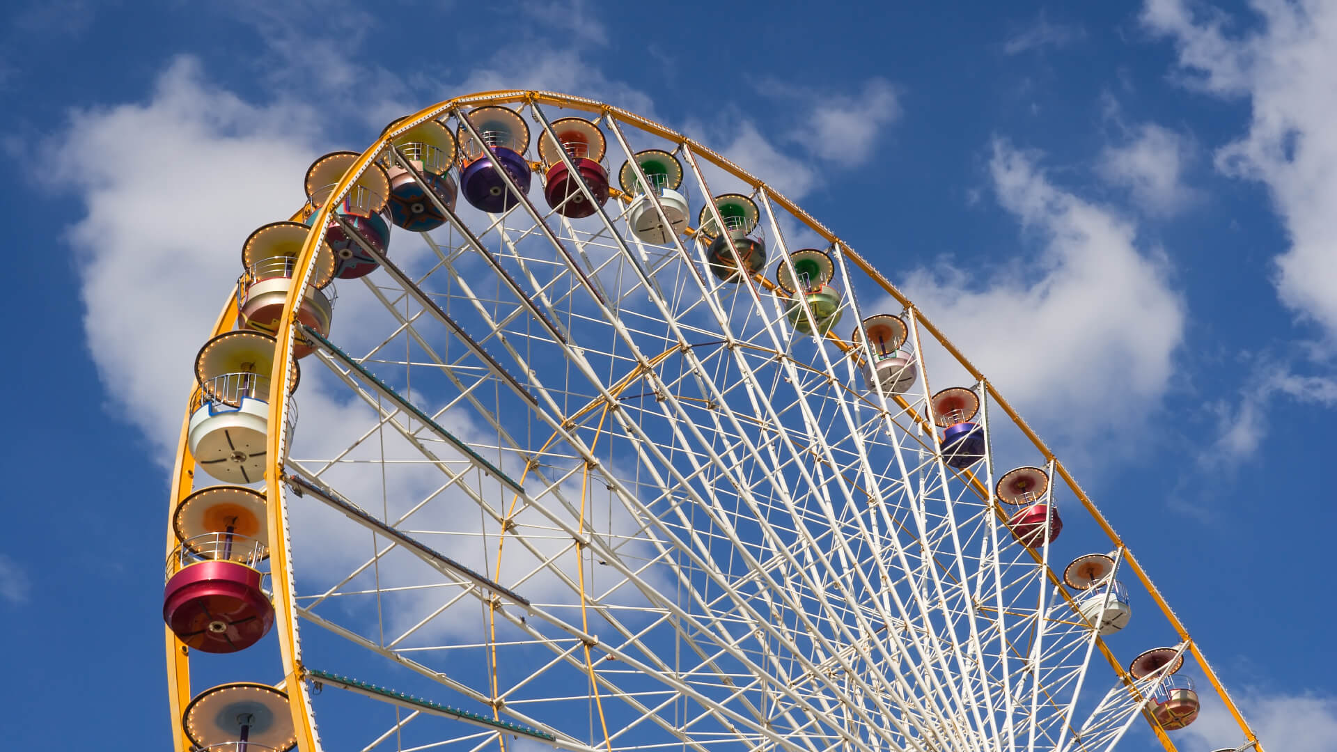 Image of Amusement Park, Ferris Wheel, Fun, 