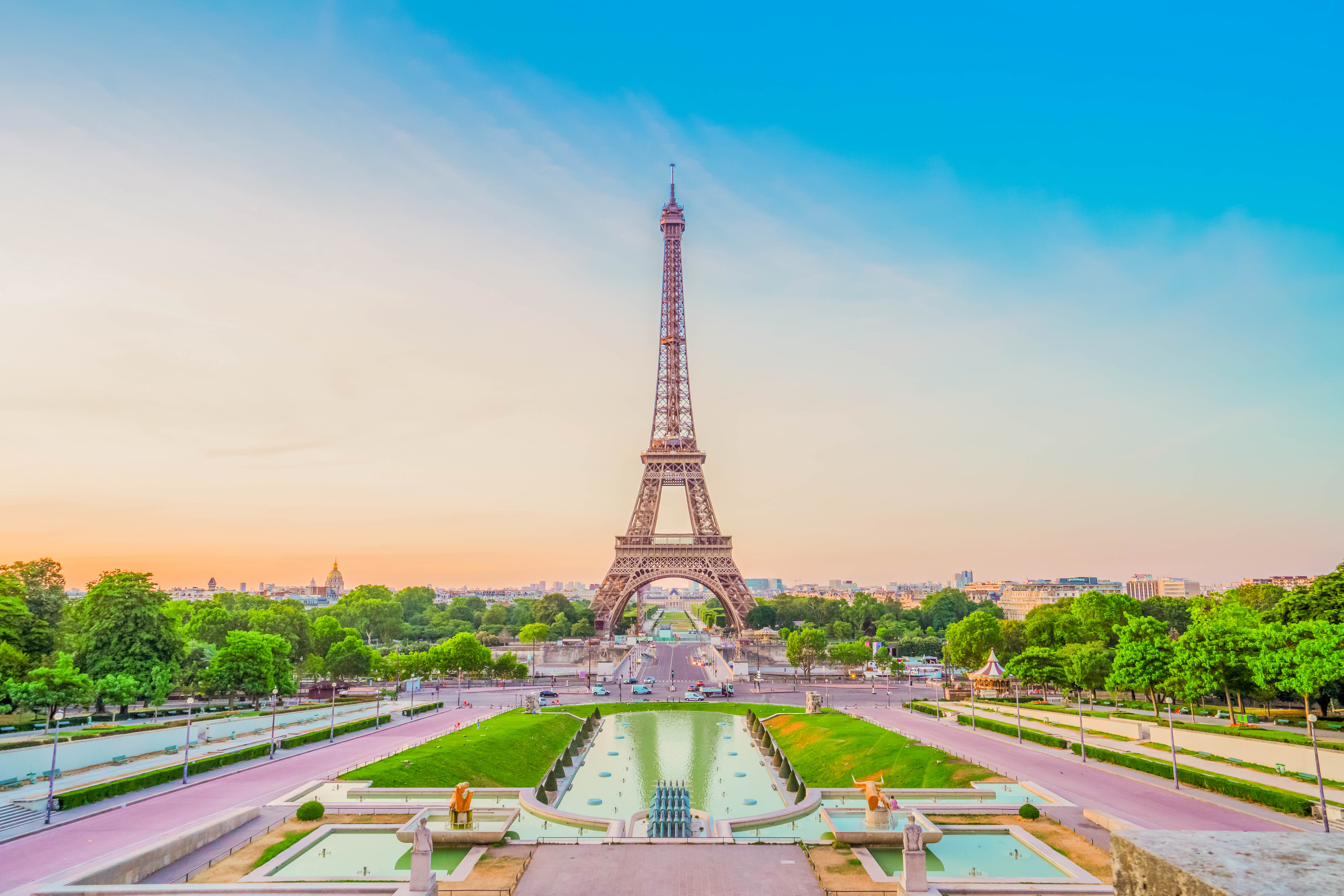 Image of Eiffel Tower, Landmark, Tower, 