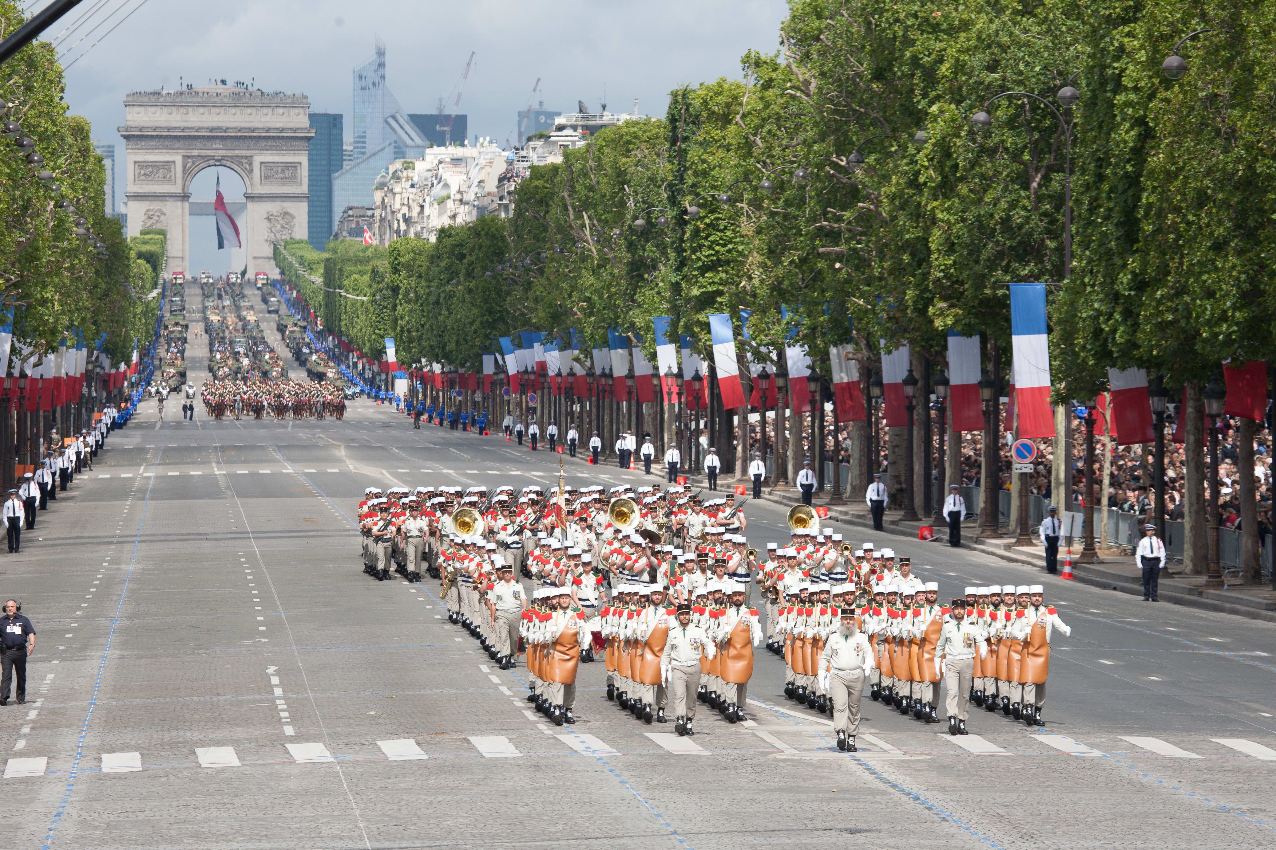 Image of People, Person, Marching, 