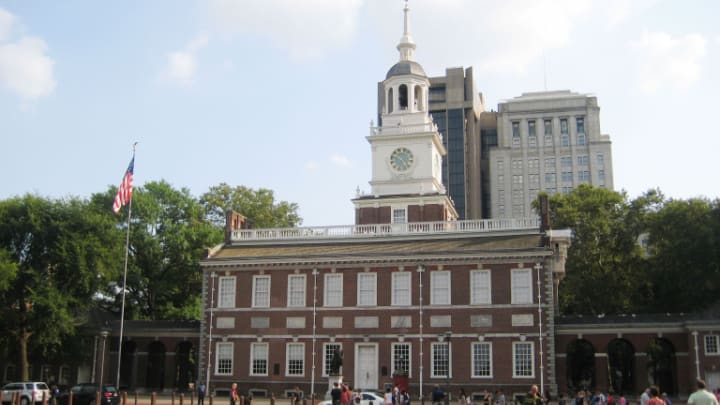 Image of Clock Tower, Tower, City, Person, Car, Bell Tower, 