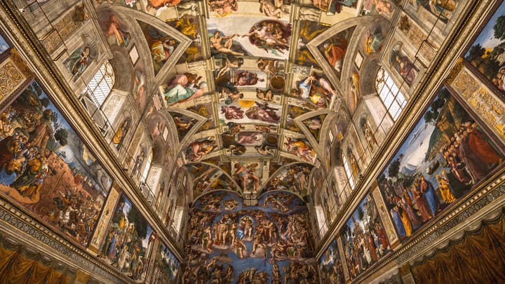 Image of Church, Landmark, Sistine Chapel, 