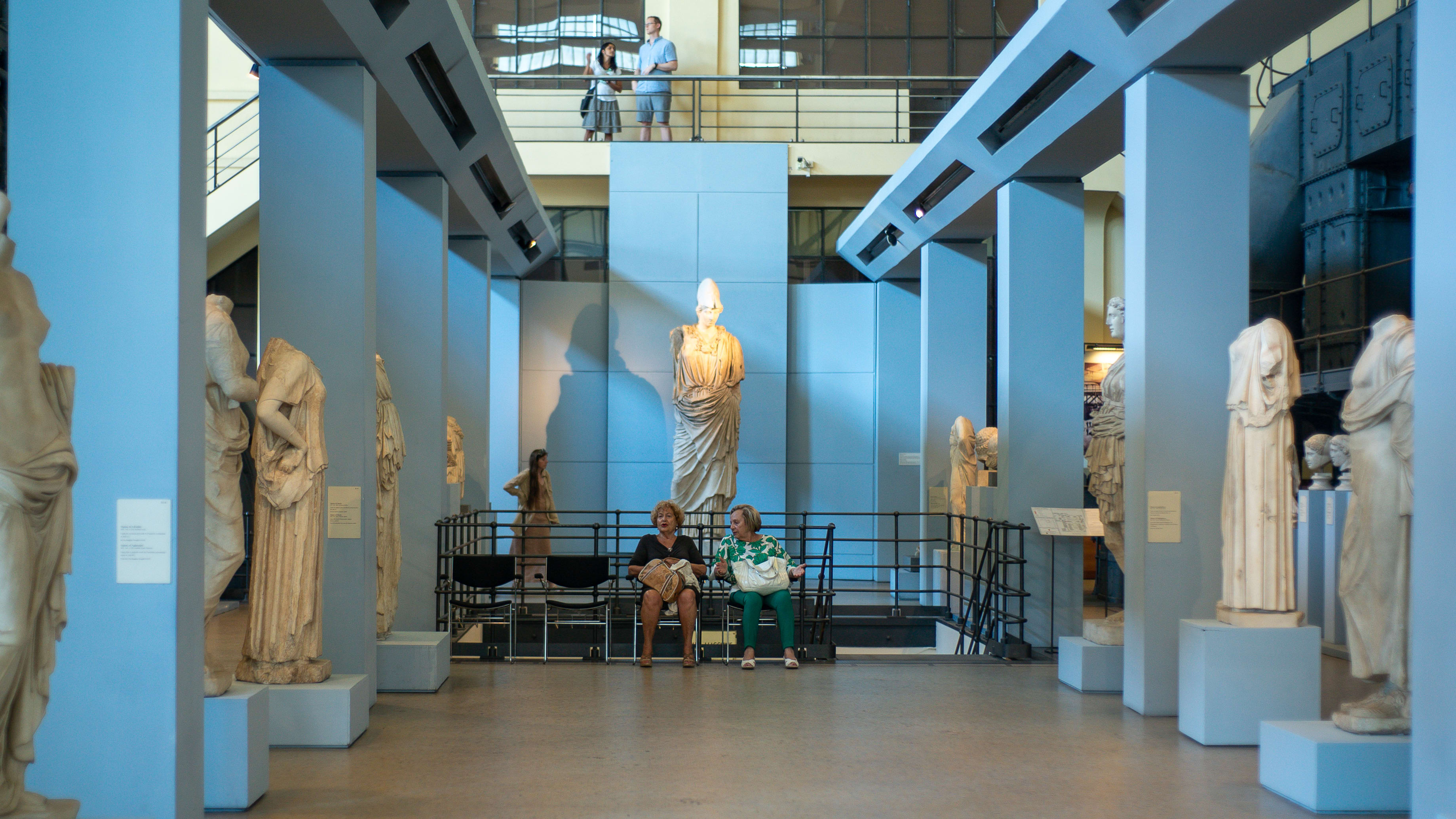 Image of Indoors, Museum, Person, Chair, Handbag, 