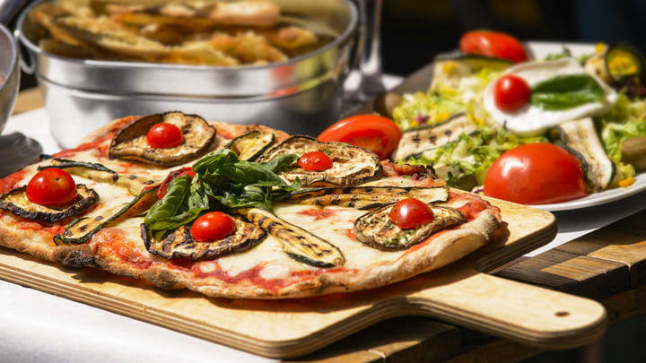 Image of Food, Food Presentation, Pizza, Brunch, Meal,