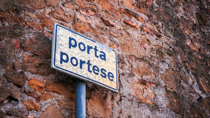 Image of Sign, Symbol, Brick, Wall, 