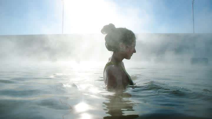 Image of Bathing, Child, Female, Girl, Person, 