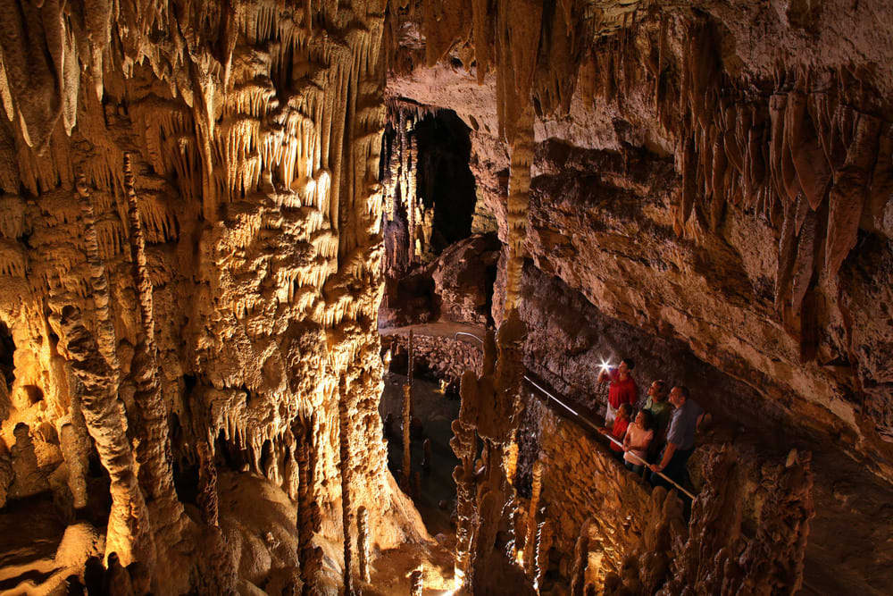 Image of Cave, Nature, Outdoors, Person, 