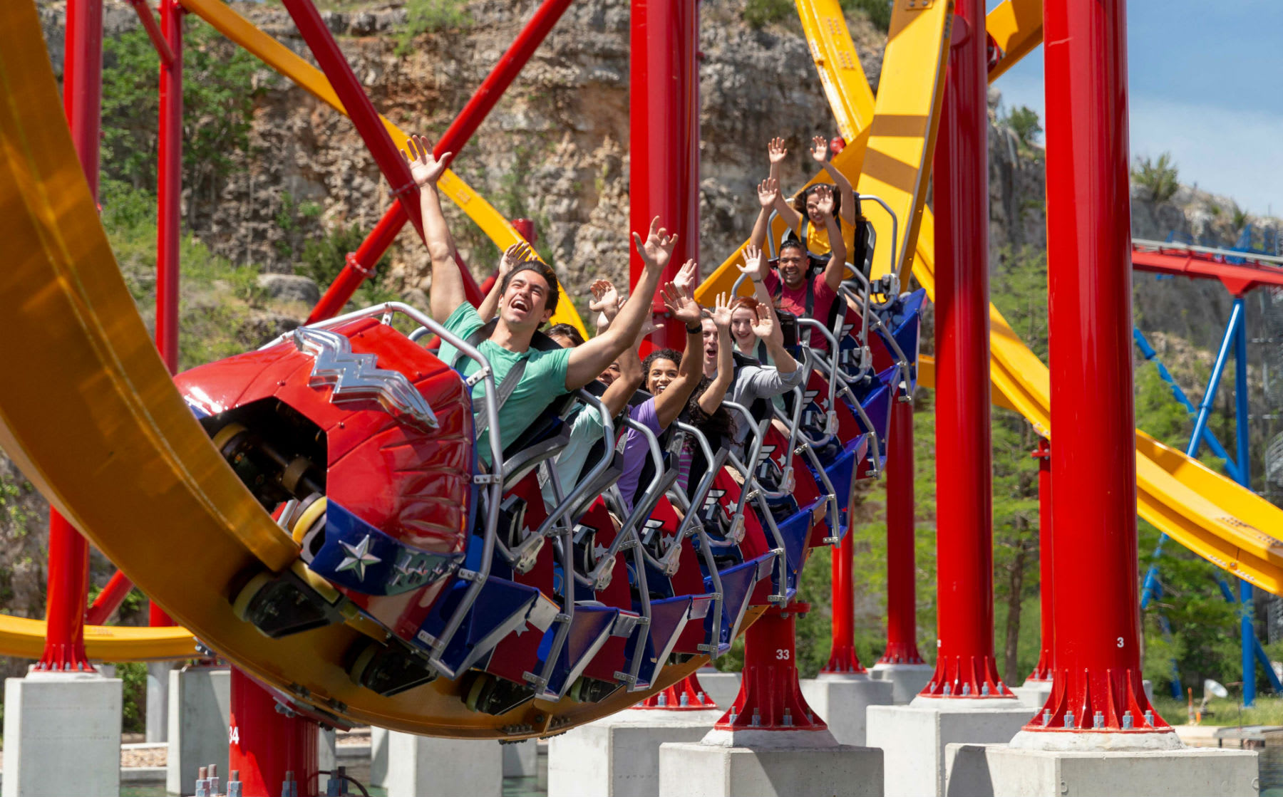 Image of Adult, Female, Person, Woman, Amusement Park, 