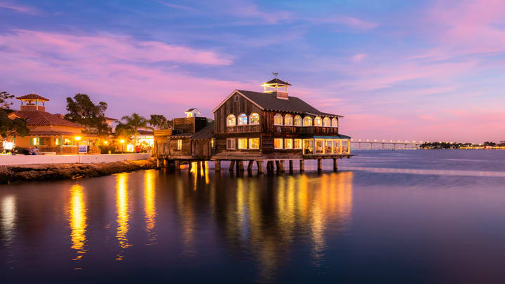 Image of Water, Waterfront, Nature, Outdoors, Scenery, Hotel, Resort, Pier, 