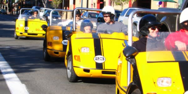 Image of Helmet, Adult, Male, Man, Person, Car, Vehicle, Glasses, 