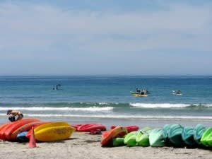 Image of Summer, Beach, Coast, Nature, Outdoors, Sea, Shoreline, Water, Person, 