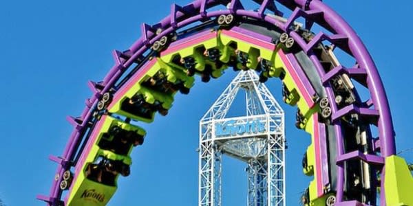 Image of Amusement Park, Fun, Roller Coaster, 