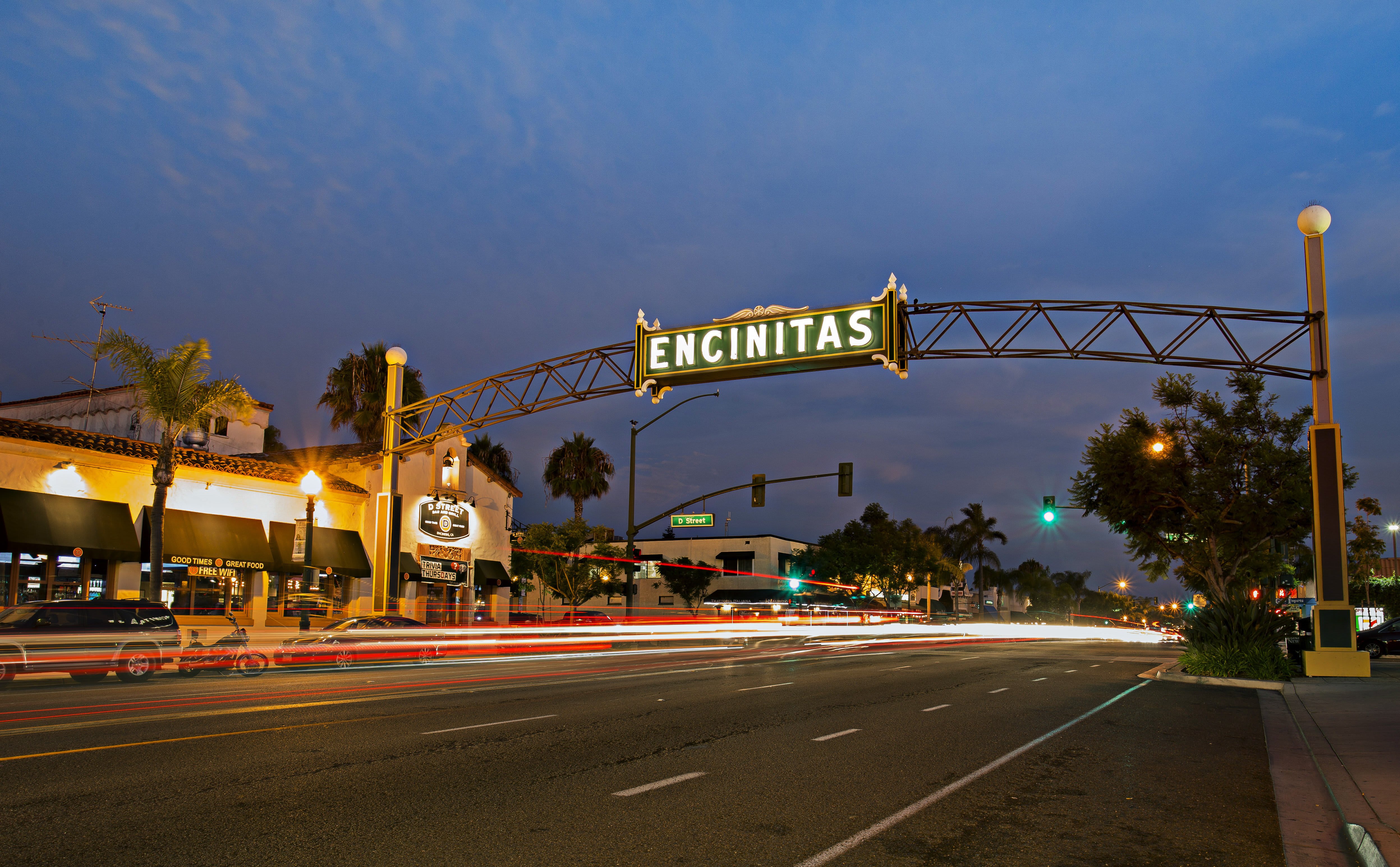 Image of Road, Freeway, City, Street, Urban, Car, Vehicle, Light, Traffic Light, Highway, Bicycle, Intersection, Tarmac, 