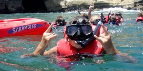 Image of Lifejacket, Vest, Nature, Outdoors, Person, Swimming, Water, Water Sports, Boy, Child, Male, Adult, Man, 