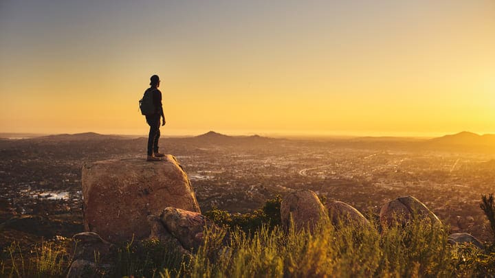 Image of Person, Standing, Photography, Horizon, Nature, Outdoors, Sky, 