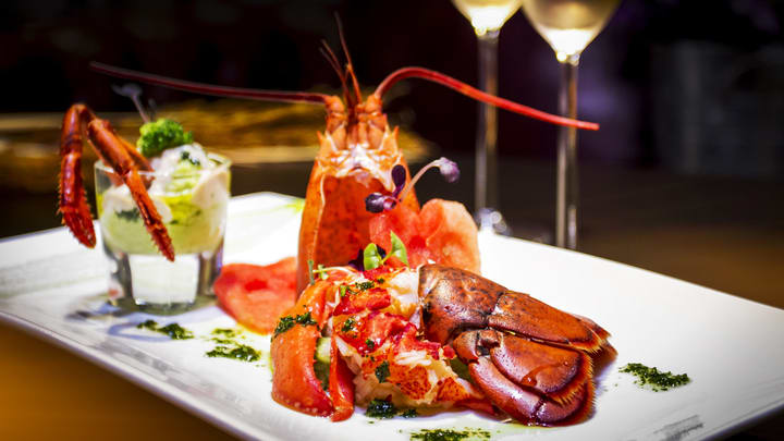 Image of Food, Food Presentation, Animal, Lobster, Sea Life, Seafood, 