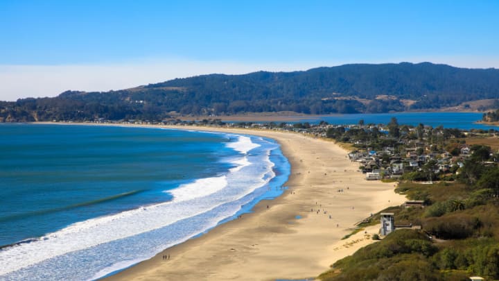 Image of Nature, Outdoors, Sea, Water, Shoreline, Coast, Beach, Promontory,