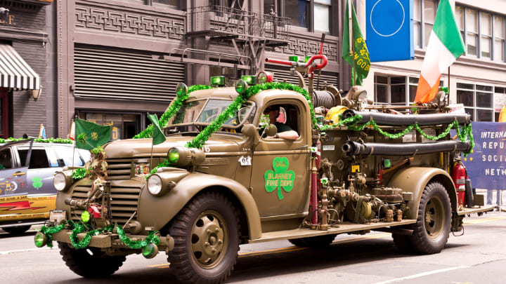 Image of Truck, Vehicle, Person, Car, 