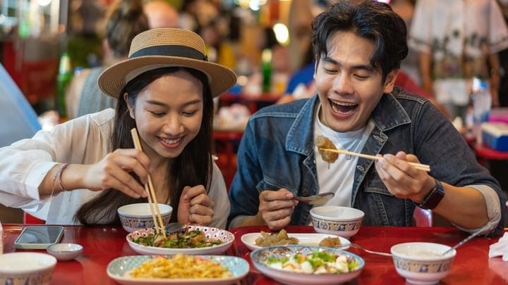 Image of Adult, Female, Person, Woman, Eating, Food, Smoke Pipe, 