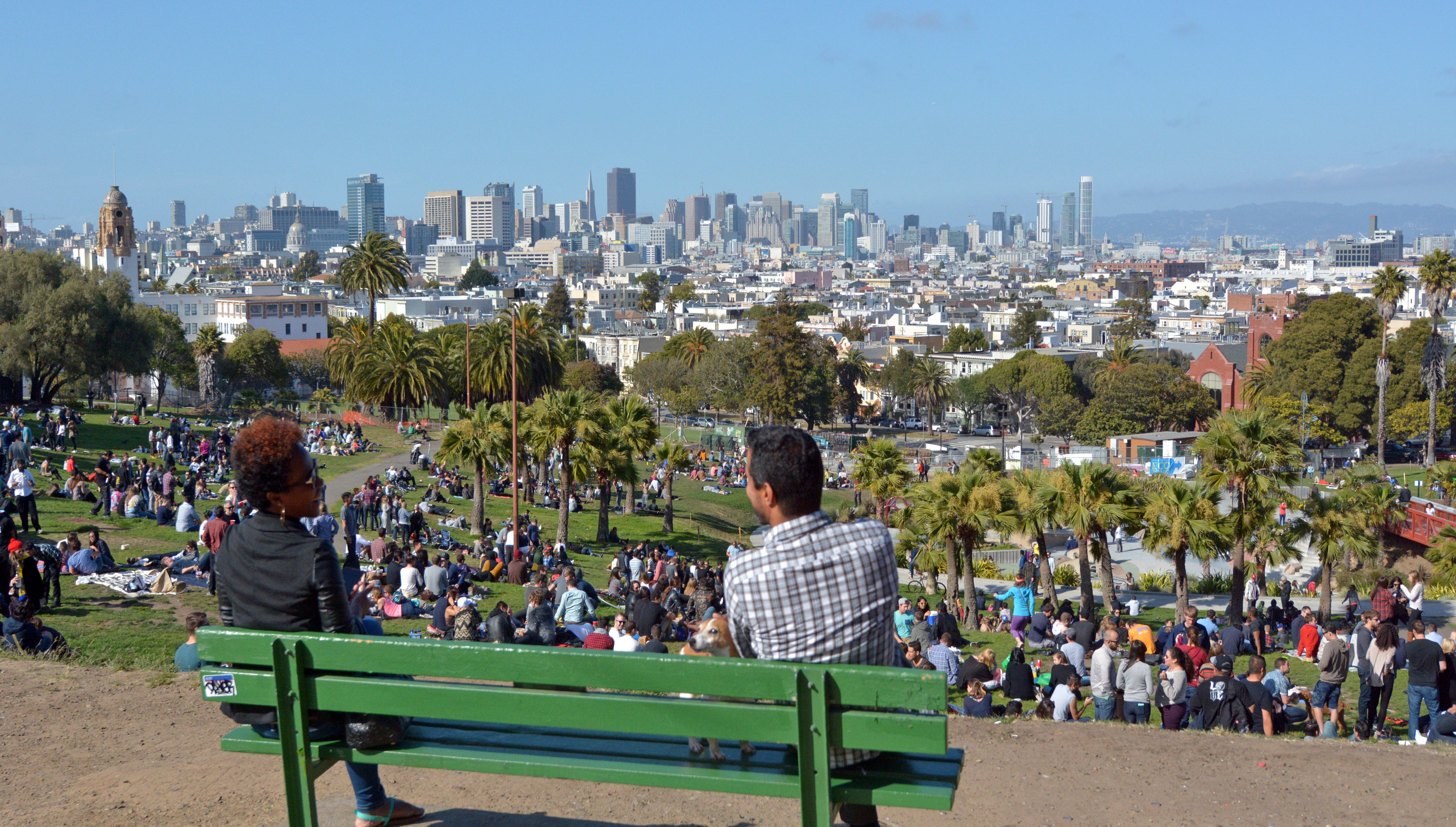 Image of Bench, Furniture, City, Metropolis, Urban, Boy, Child, Male, Person, Adult, Man, 