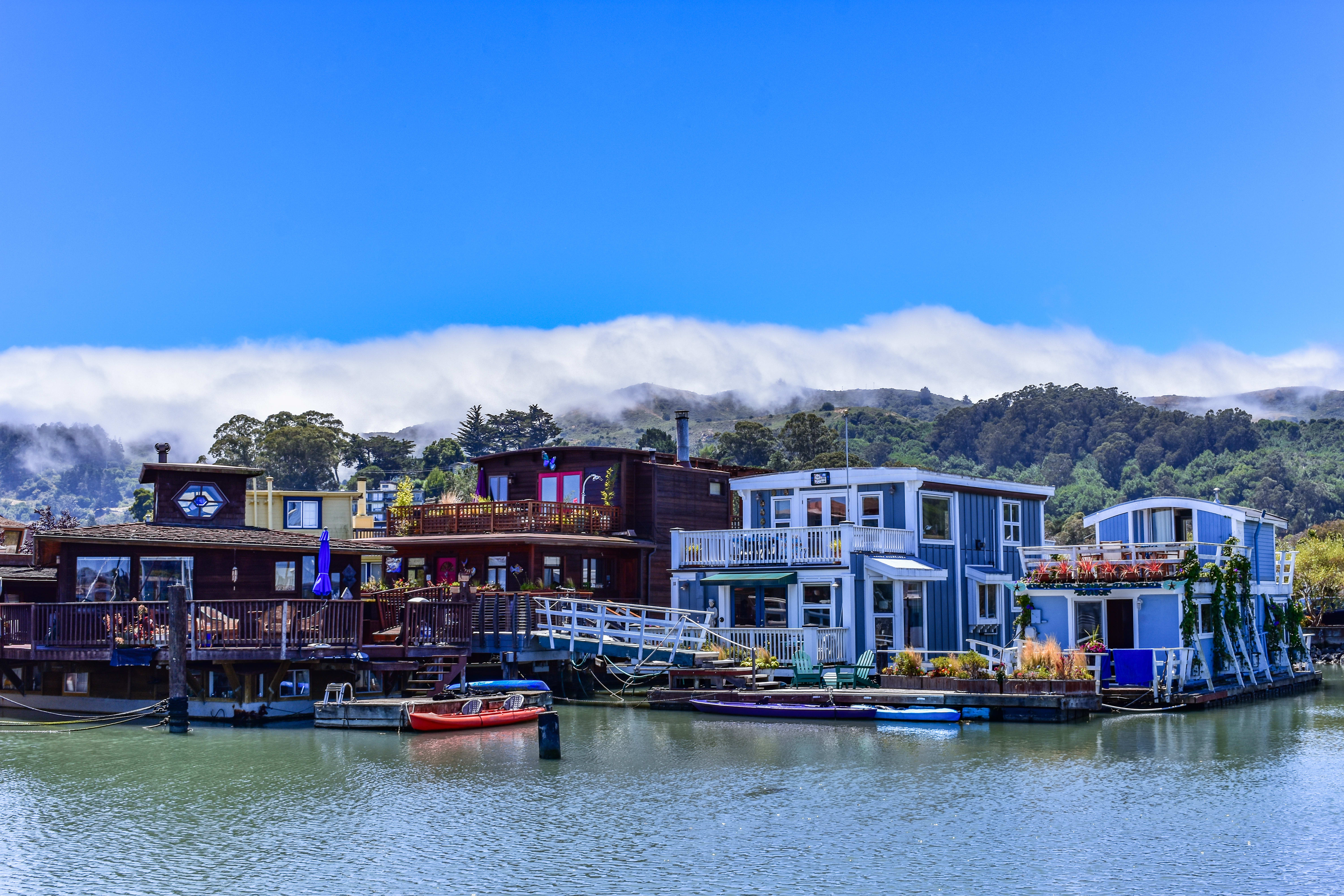 Image of Water, Waterfront, Vehicle, Watercraft, Port, Harbor, Pier, Boat, Chair, Marina, 