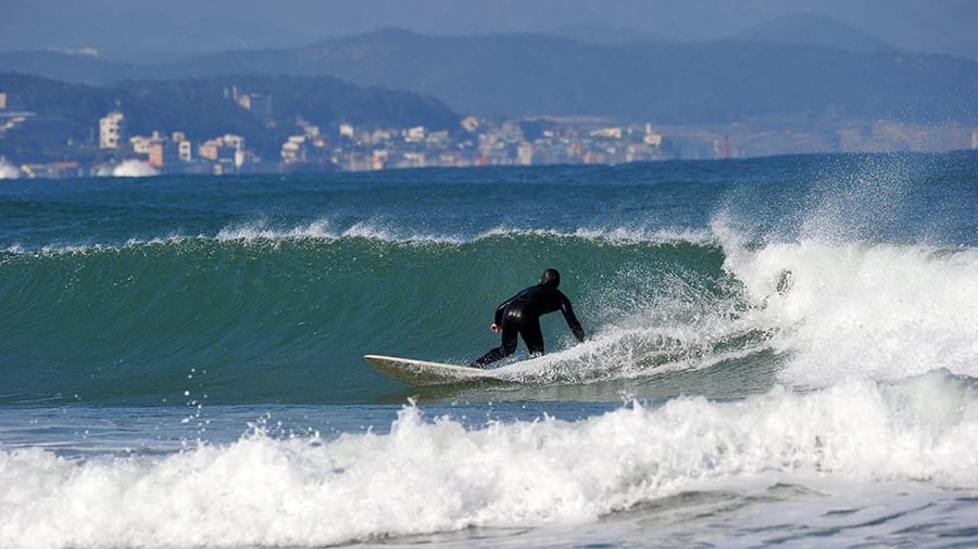 Image of Nature, Outdoors, Sea, Sea Waves, Water, Surfing, Adult, Male, Man, Person, 