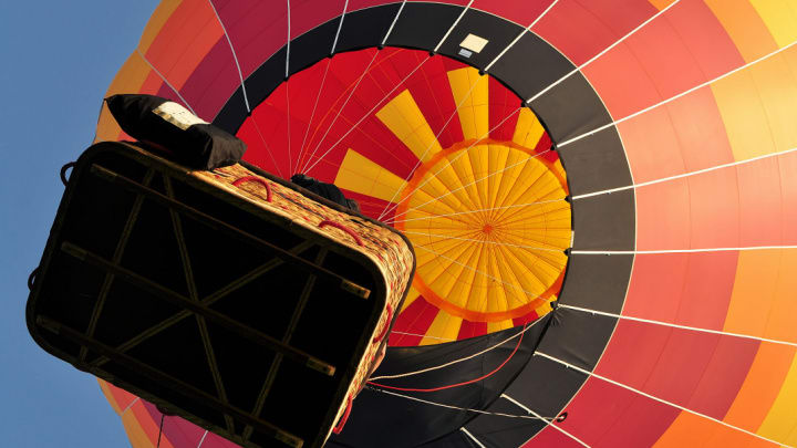 Image of Aircraft, Hot Air Balloon, Vehicle, 