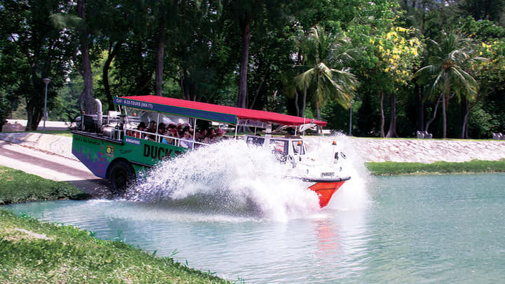 Image of Boat, Vehicle, Summer, Tree, Watercraft, Water, Person, 