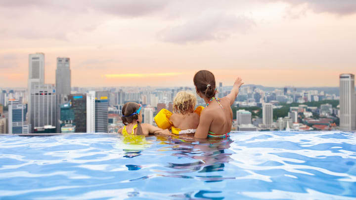 Image of Person, Swimming, Water, Water Sports, Pool, Swimming Pool, People, Fun, Vacation,