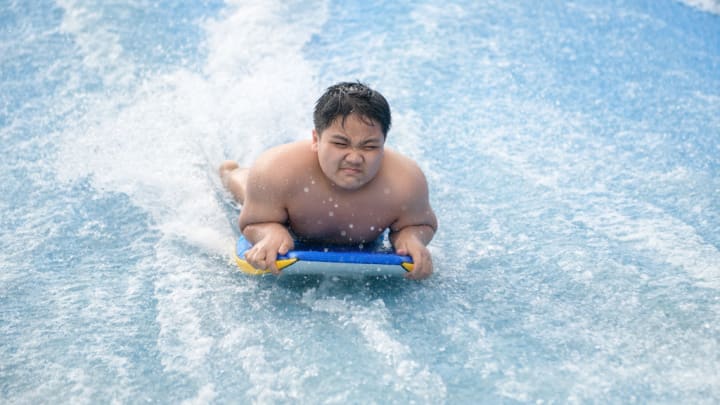 Image of Person, Swimming, Water, Water Sports, Boy, Child, Male, Face, Head, Photography, Portrait, 