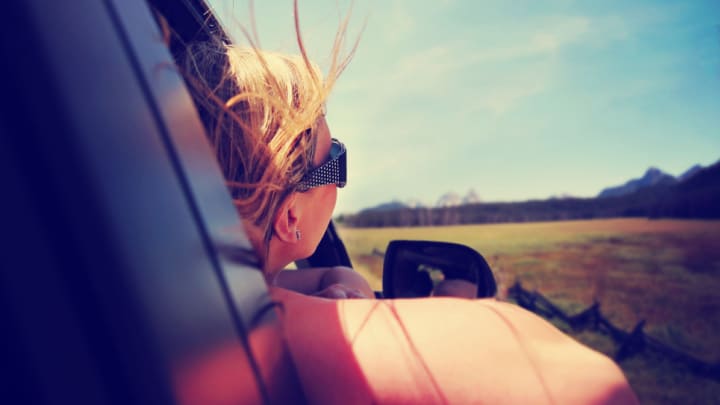 Image of Photography, Accessories, Sunglasses, Adult, Female, Person, Woman, Face, Head, Portrait, Grass,